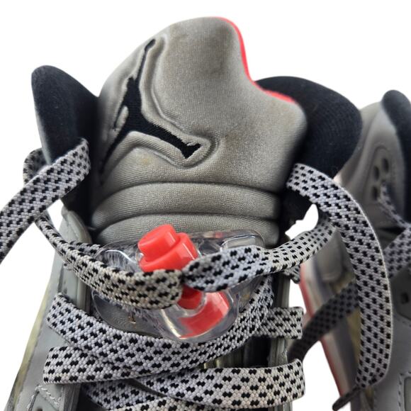 Nike Air Jordan 5 Retro GG Sneakers Youth 7 Hot Lava Grey Sports Athletic - Picture 6 of 12